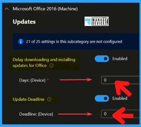 Windows Autopatch - Office Update Configuration - Expedited Fig 1