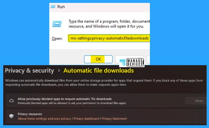 33 Privacy and Security Settings Run Commands for Windows - Fig. 9