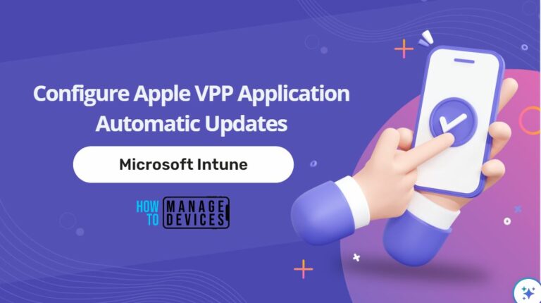 Configure Apple VPP Application Automatic Updates