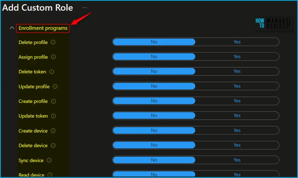 Configure Intune RBAC for Windows Autopilot Role Fig.3