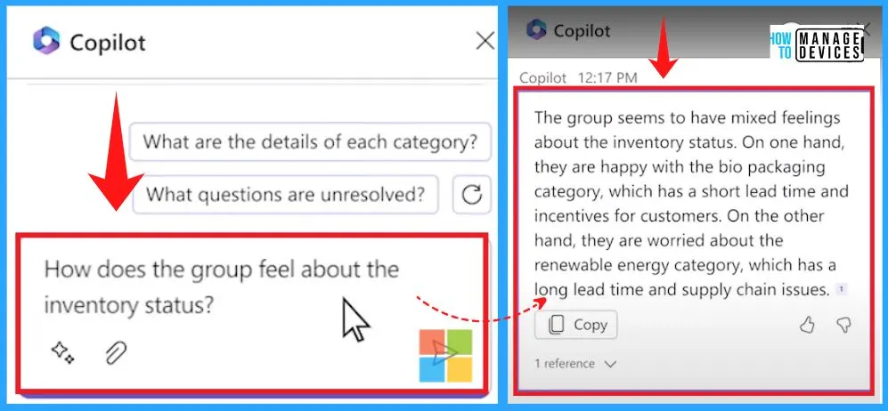 Copilot in Teams Live Meetings to Recap Meetings - fig.4 Creds to MS