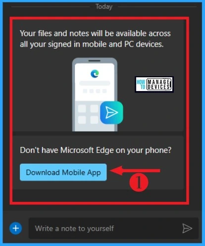 Microsoft Edge Drop to Share files in Windows Android and iOS - Fig. 9