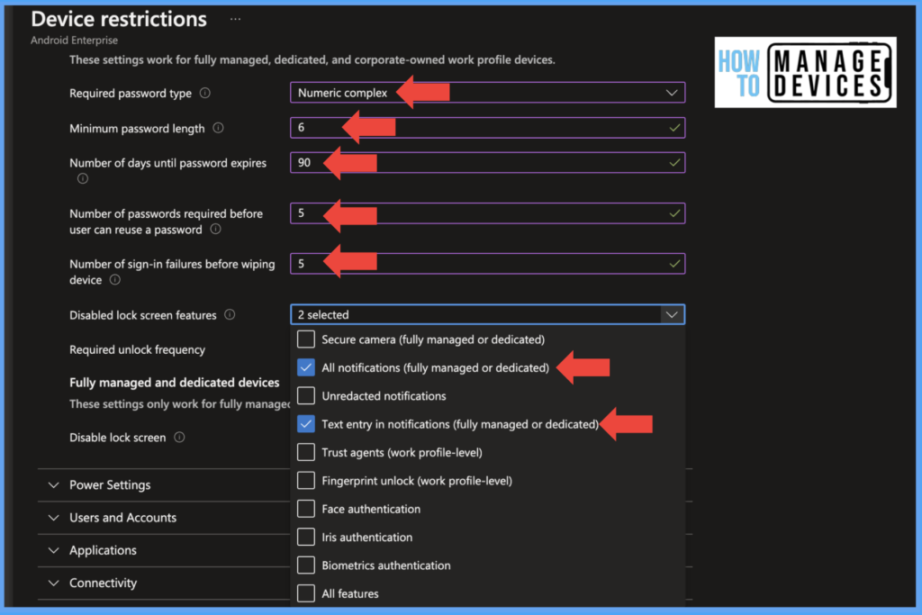 HTMD Newsletter from 24th to 28th April 2023 18 Enforcing Screen Lock for Android Devices in Intune as per CIS Benchmarks 24th to 28th April 2023 - Fig. 16