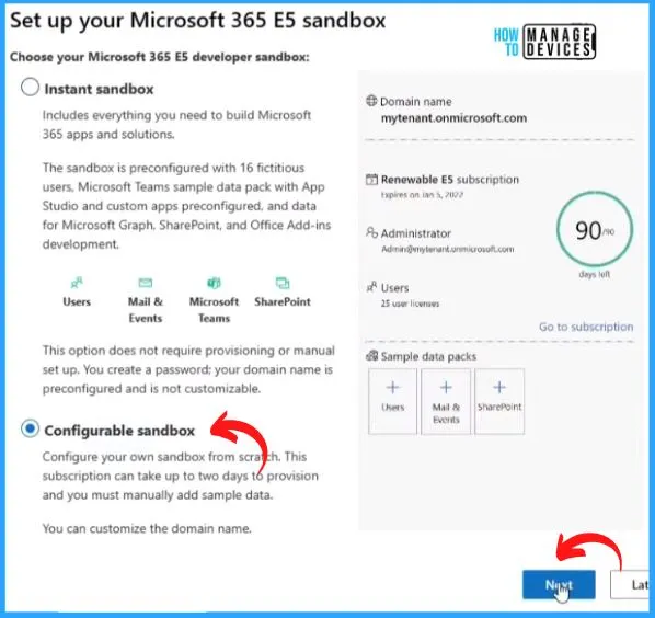 Free Intune LAB Setup Trial Tenant Forever | Renewable Intune Tenant with 25 Microsoft E5 Licenses for Free - fig.5