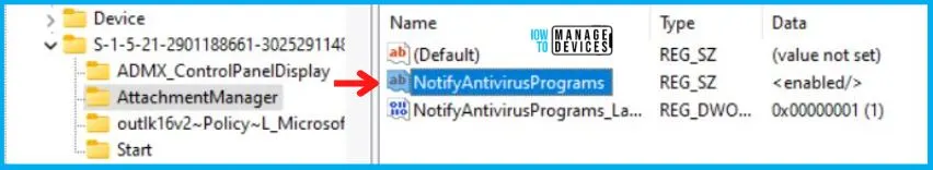 Notify antivirus when opening attachments Policy Using Intune Fig.11