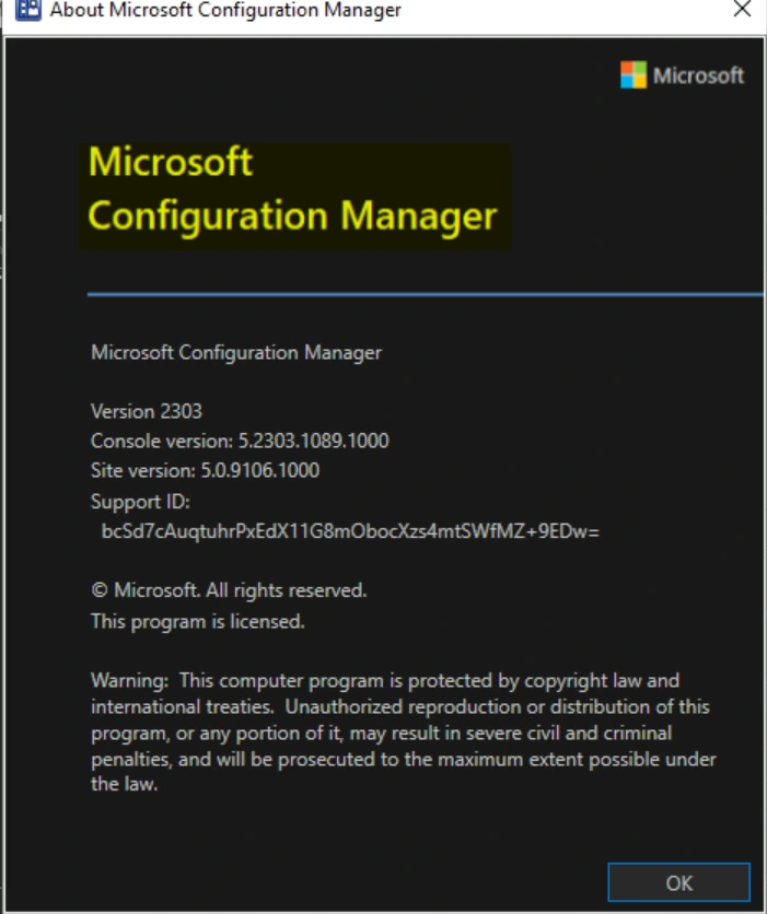 SCCM 2303 Upgrade Step by Step Guide | New Features Fig.1