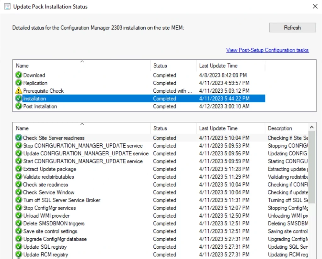 SCCM 2303 Upgrade Step by Step Guide | New Features Fig.14