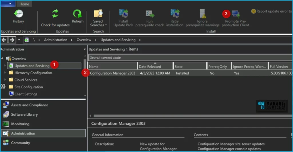 SCCM 2303 Upgrade Step by Step Guide | New Features Fig.16