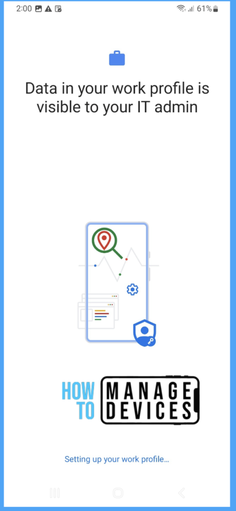 Enroll Android devices to Android for Work In Intune Fig. 16