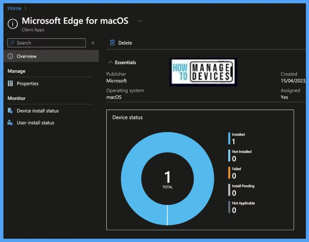 How to Deploy Microsoft Edge in MacOS using Intune Fig. 8