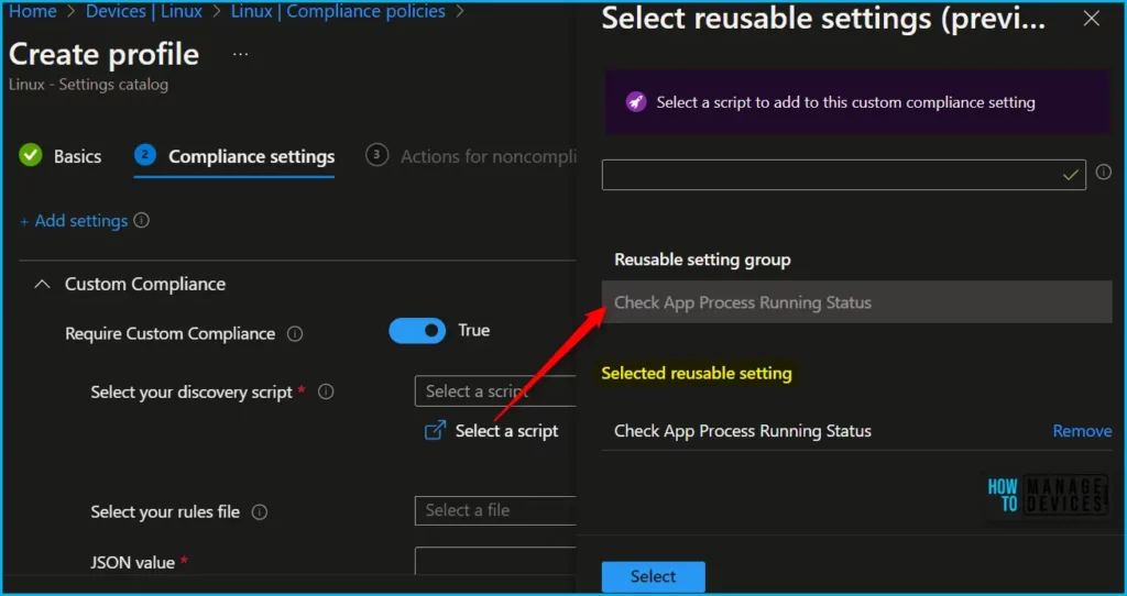 Create Custom Compliance Policies for Linux Devices in Intune Fig.9