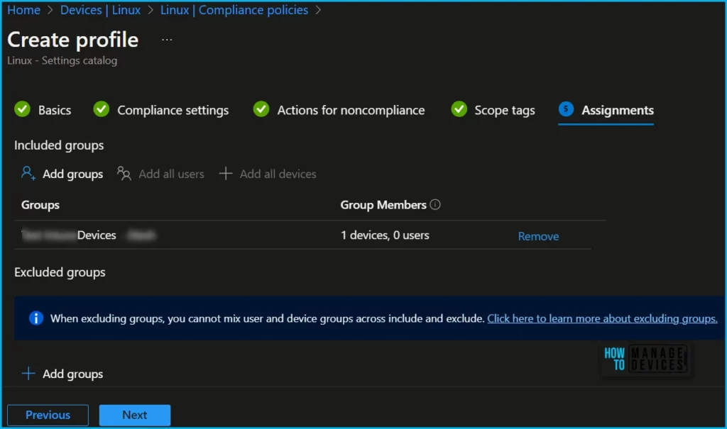 Create Custom Compliance Policies for Linux Devices in Intune Fig.12