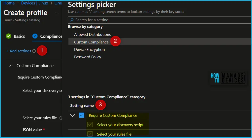 Create Custom Compliance Policies for Linux Devices in Intune Fig.8