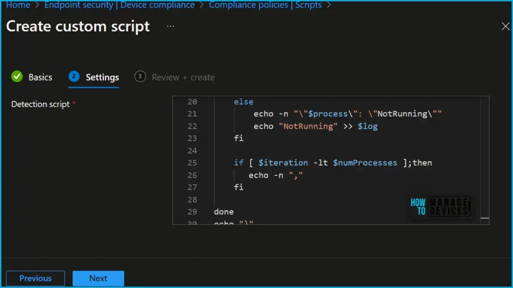 Create Custom Compliance Policies for Linux Devices in Intune Fig.3