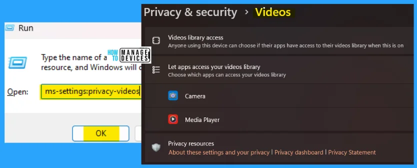 33 Privacy and Security Settings Run Commands for Windows - Fig. 30