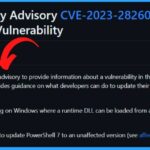 FIX PowerShell 7.2 7.3 Vulnerability CVE 2023 28260 3