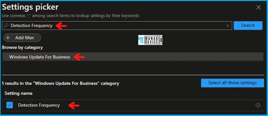 Speed Up Windows Update Detection Frequency Policy Using Intune Fig.5