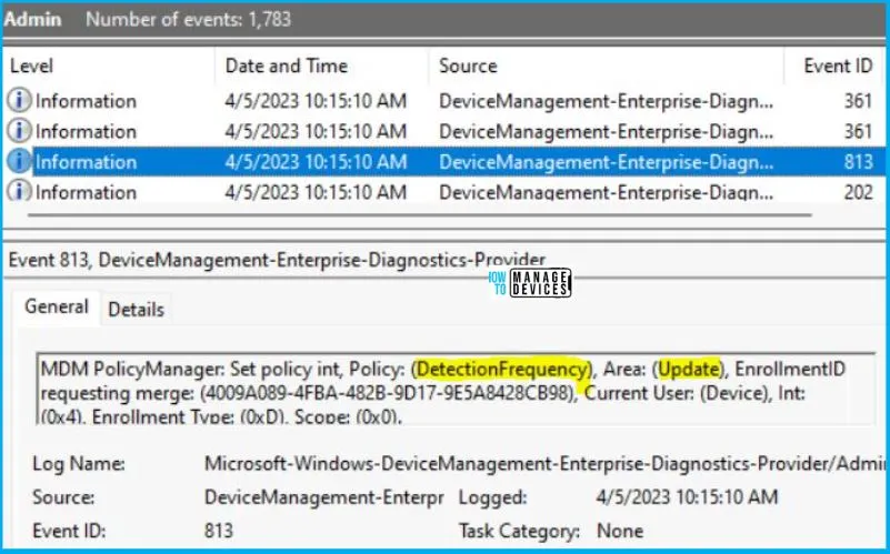 Windows Update Detection Frequency Policy Using Intune Fig.10