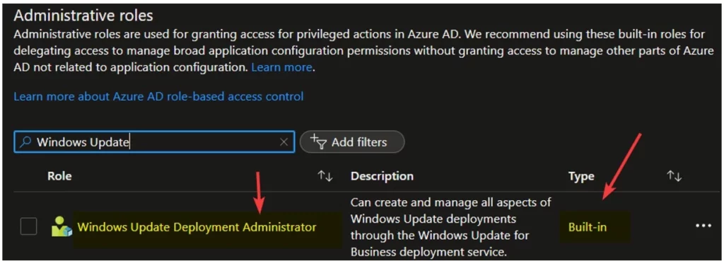 Prerequisites for Configure Windows Update for Business (WUfB) Reports Fig.2