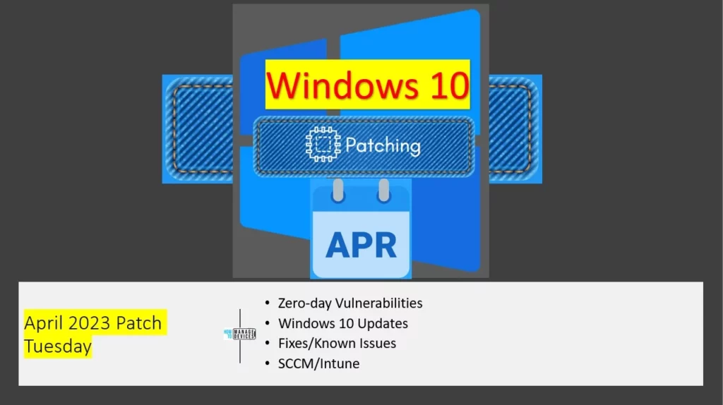 Windows 10 April Patch Tuesday 1