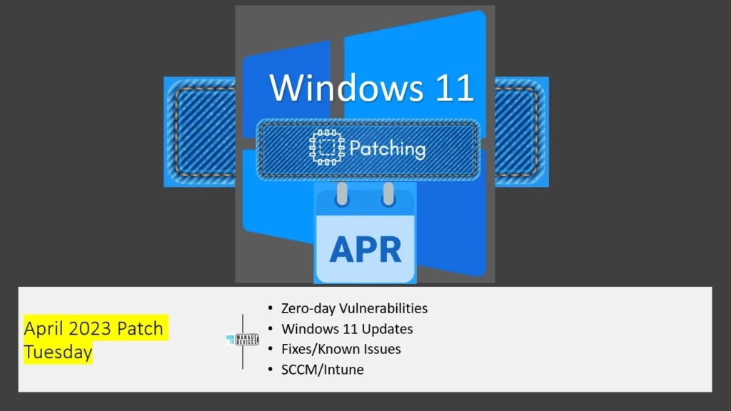 Windows 11 KB5025224 KB5025239 April Patch Tuesday Fig. 1