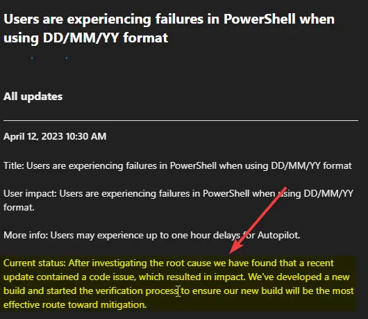 HTMD Newsletter from 10th to 14th April 2023 12 Windows Autopilot Provisioning Delay 10th to 14th April 2023 - Fig. 10