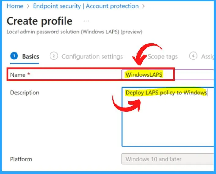 Windows LAPS Configuration from Azure AD and Intune - fig.4