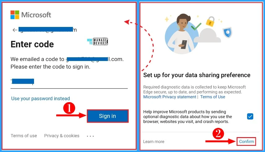 Microsoft Edge Drop to Share files in Windows Android and iOS - Fig. 13