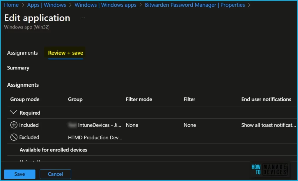 How to Exclude Devices or Users from Intune App Assignments Fig.5