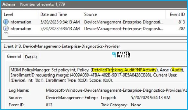 Audit PNP Activity Policy Using Intune Fig.10