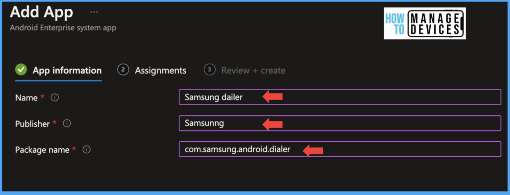 Best Guide for Deploying Android System Apps to Android Enterprise Devices using Intune Fig: 3