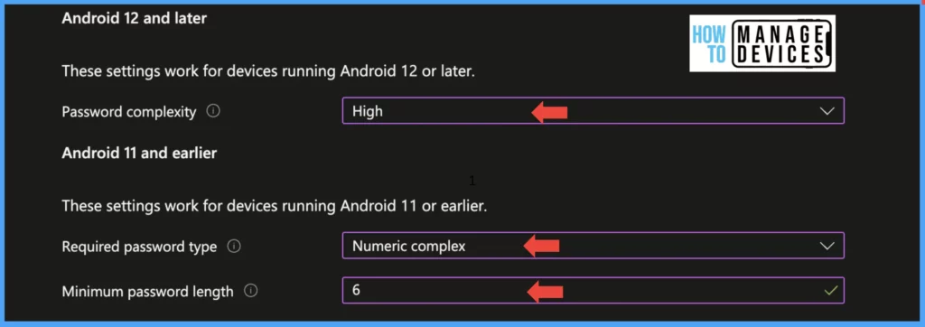 Create a Compliance Policy for Android Devices in Intune Fig: 10