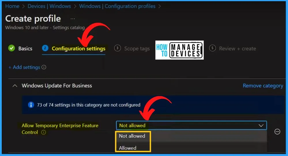 Disable or Enable New Monthly Features Enablement via Monthly Patches using Intune - fig.5