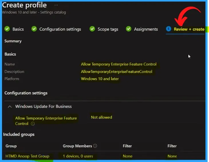 Disable or Enable New Monthly Features Enablement via Monthly Patches using Intune - fig.8