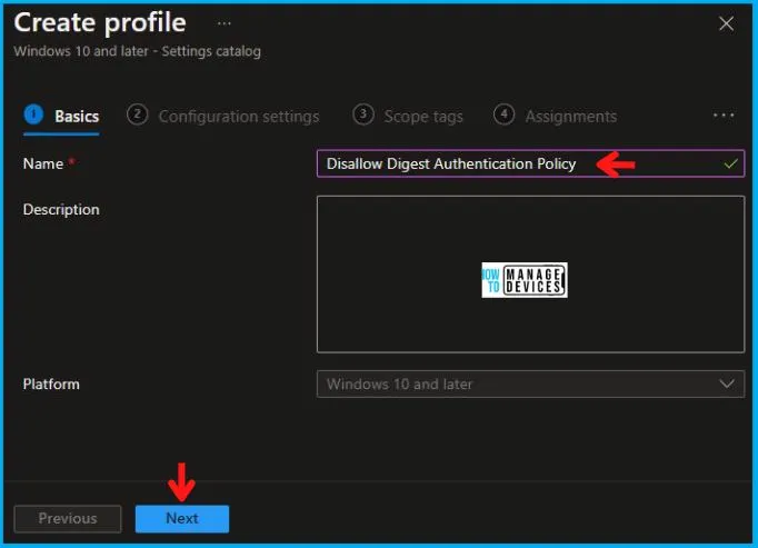 Complete Guide to Disallow Digest Authentication Using Intune Fig. 3