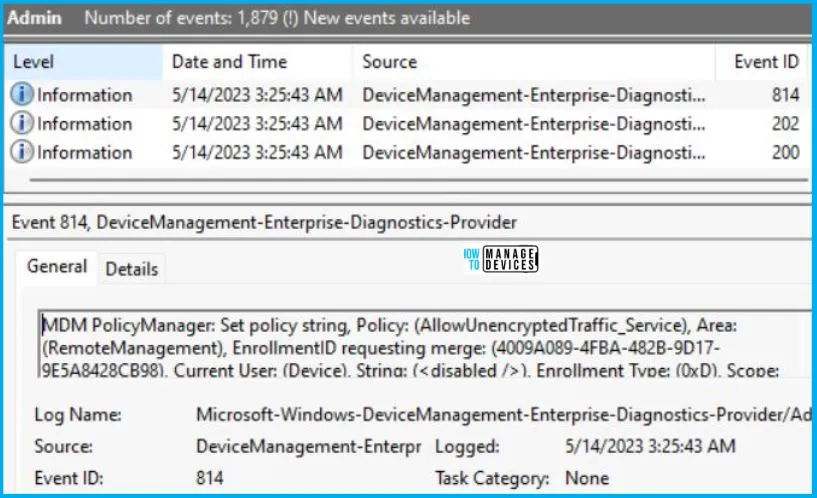 Disable Unencrypted Traffic Using Intune Fig.10