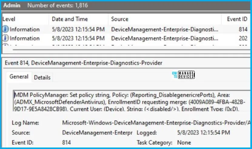 Disable Watson Events Policy Using Intune Fig.10