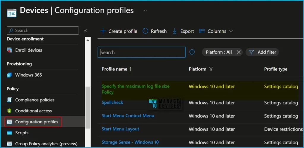 Device and user check-in status Intune report