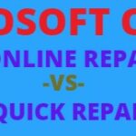 Microsoft Office Online and Quick Repair