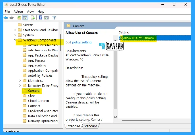 Enable Disable Hidden Camera Privacy Indicator in Windows - Fig. 8