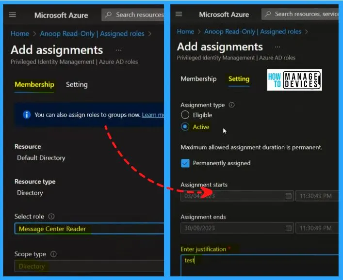 Global Reader Message Center Reader Roles Permissions Best and Easiest options | Azure AD | M365 - fig.9