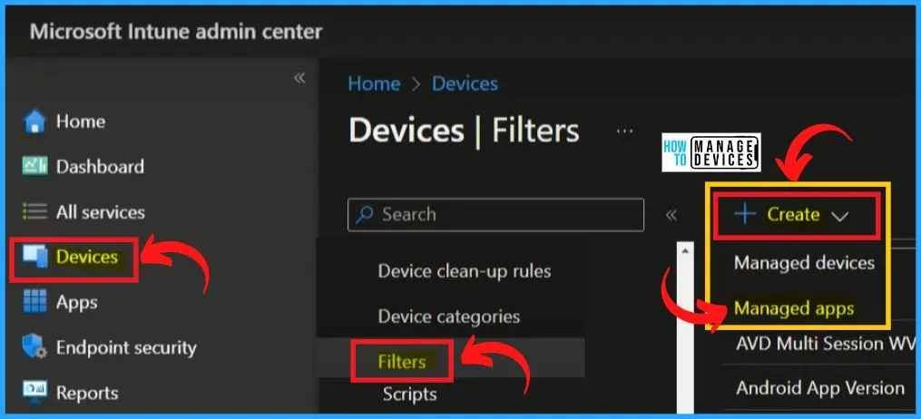 New Intune Managed Apps Filter Rules | Create Filter Rules Based on App Version - fig.1