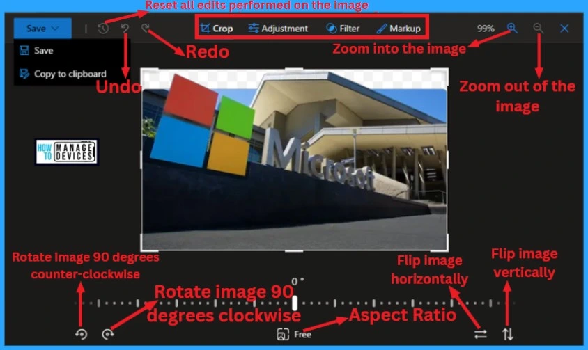 Microsoft Edge Image Editor on Windows 11 - fig.2