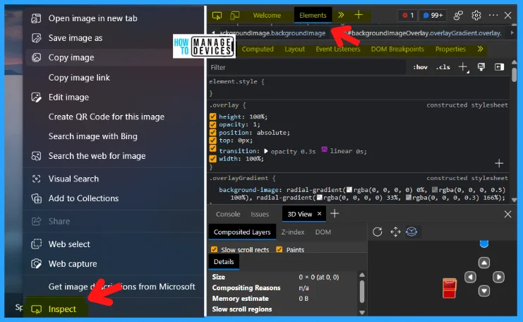 HTMD Newsletter from 29th May to 2nd June 2023 8 Dev Tools of Microsoft Edge Browser in Windows 11 29th May to 2nd June 2023 - Fig. 7