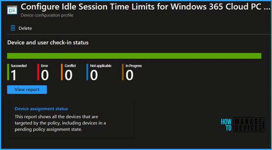 Configure Idle Session Time Limits for Windows 365 Cloud PC Frontline Fig.9