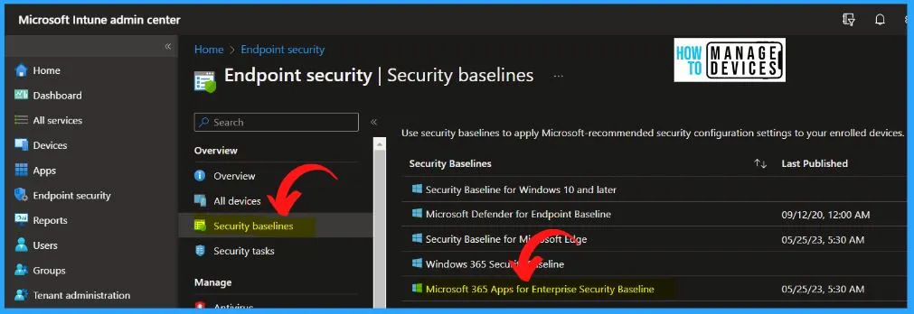 Secure Microsoft 365 Office Apps using Intune Security Policies - fig.2