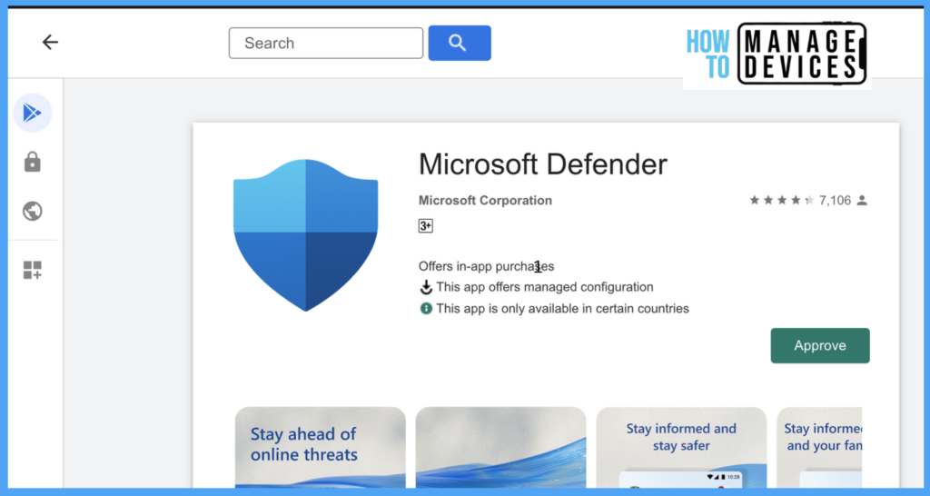 Secure Android devices using Microsoft Defender for Endpoint in Intune Fig: 9