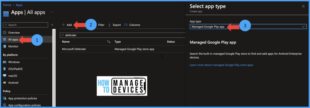 Secure Android devices using Microsoft Defender for Endpoint in Intune Fig: 8