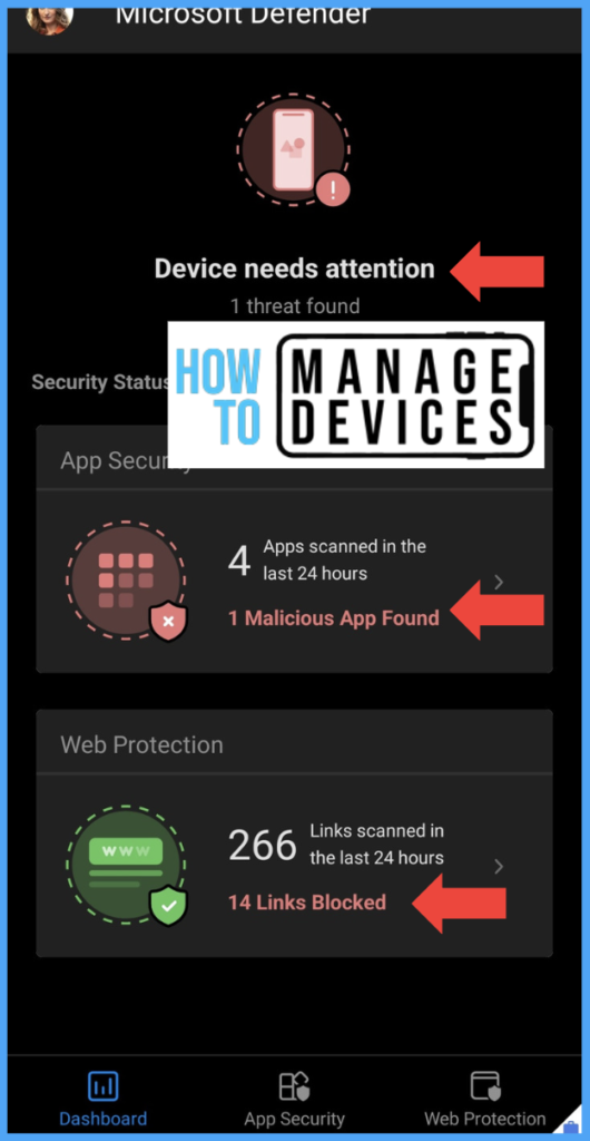 Secure Android devices using Microsoft Defender for Endpoint in Intune Fig: 23