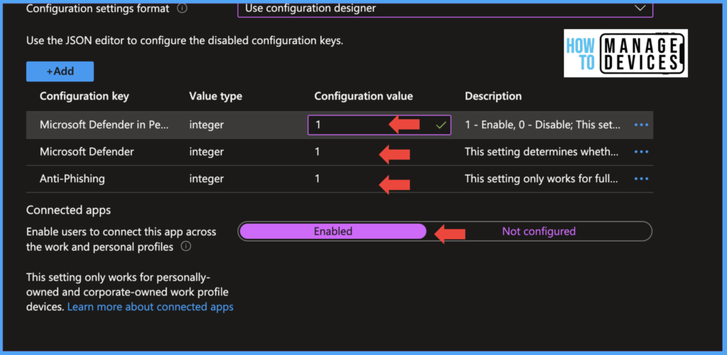 Secure Android devices using Microsoft Defender for Endpoint in Intune Fig: 18